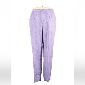 Purple work pants